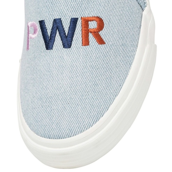 BRAND NEW women keds girl power embroidery dream foam shoes - Picture 4 of 8